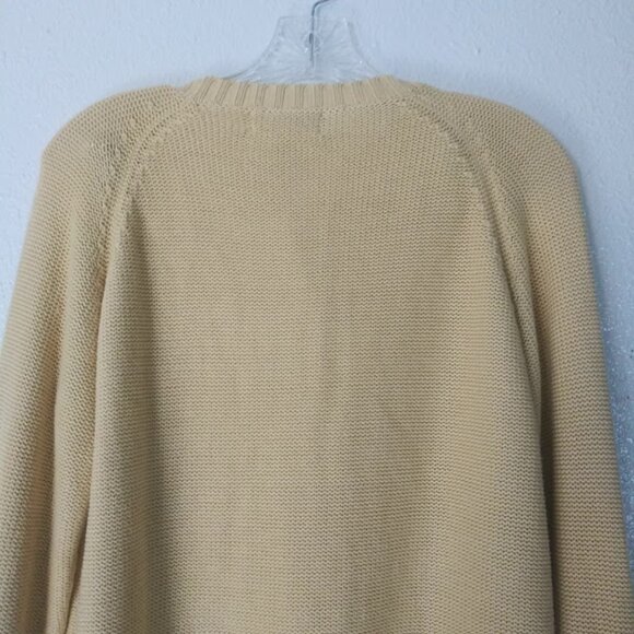 Westbound women's size M yellow cardigan knit sweater - Picture 5 of 15